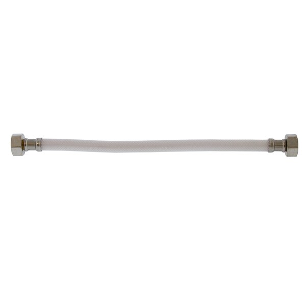 Jones Stephens 1/2in. FIP x 1/2in. FIP x 12in Vinyl Faucet Connector S04409 - main